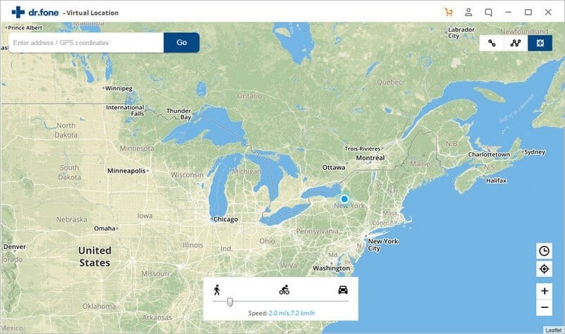 Dr. Fone Virtual Location 02