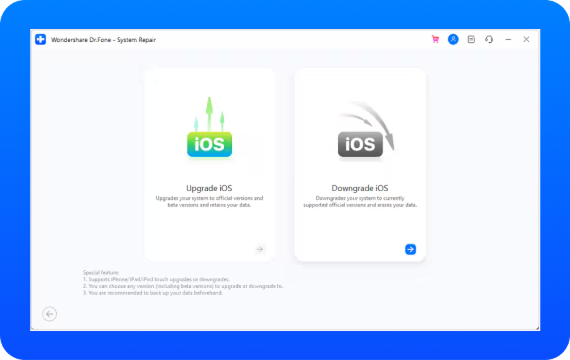 ios downgrade