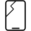 icono de problema del teléfono