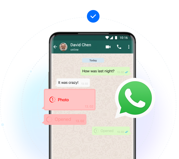 Recover supported WhatsApp View Once media on Android