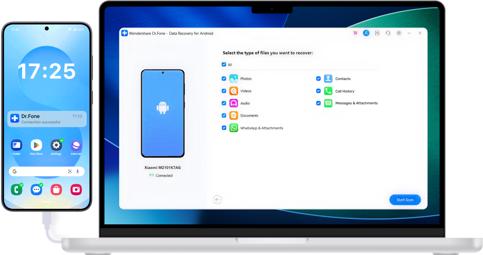 recover data from a broken android