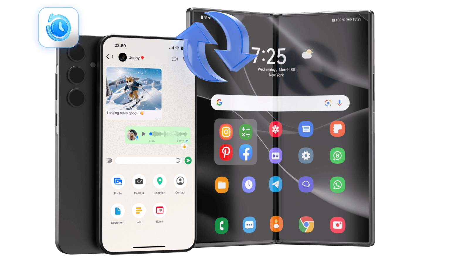 dr.fone android data recovery software