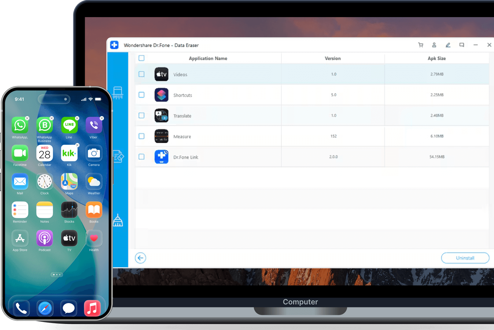 how to completely uninstall apps on iphone