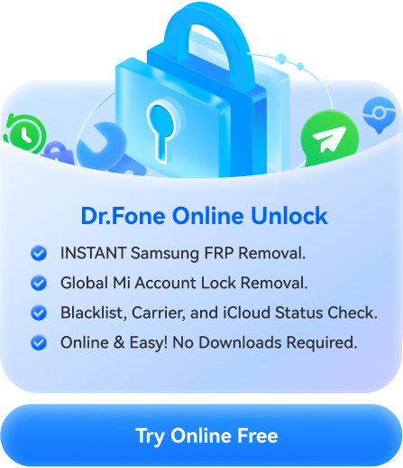 go to drfone online unlock