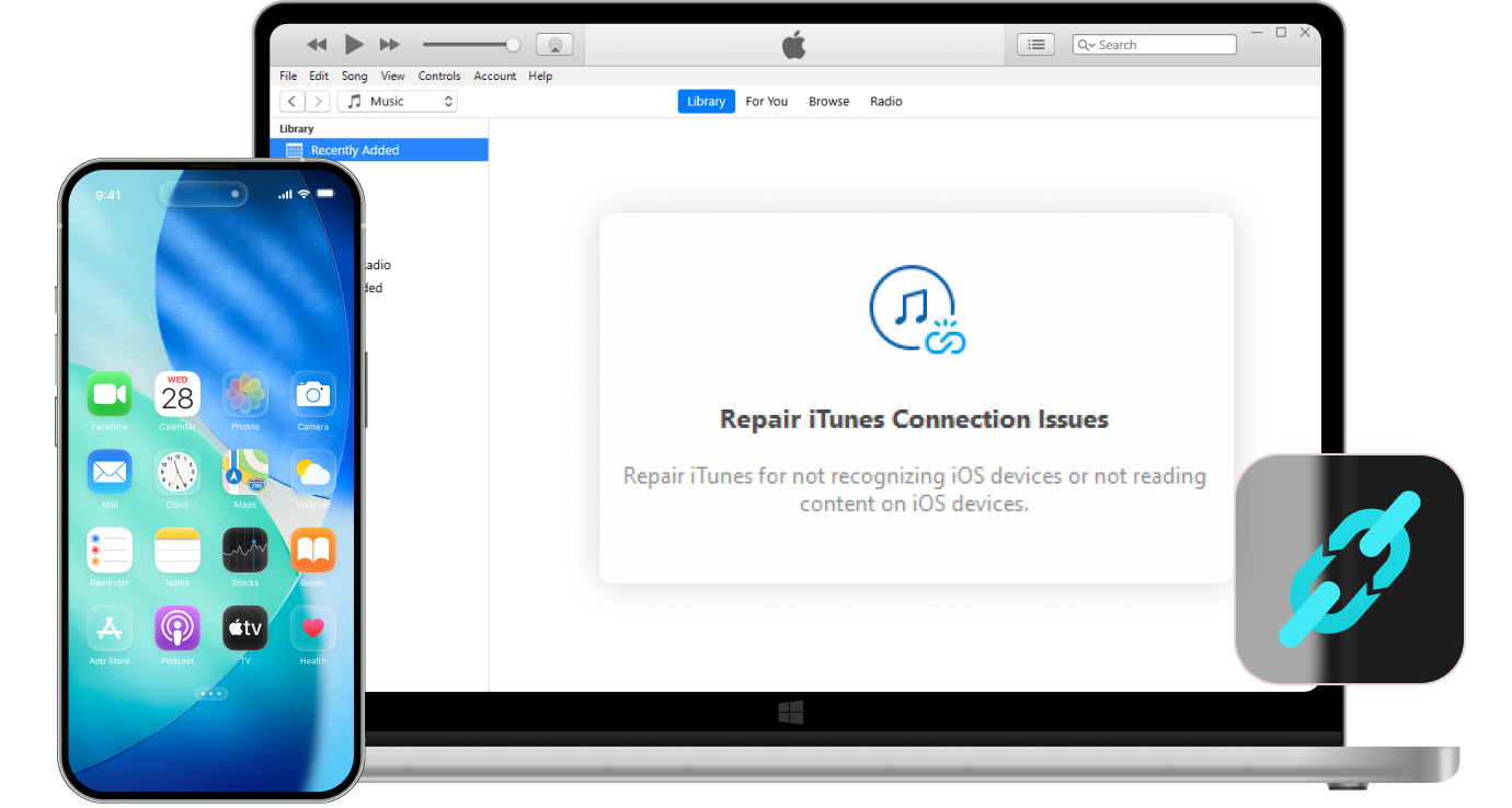 fix itunes connection errors