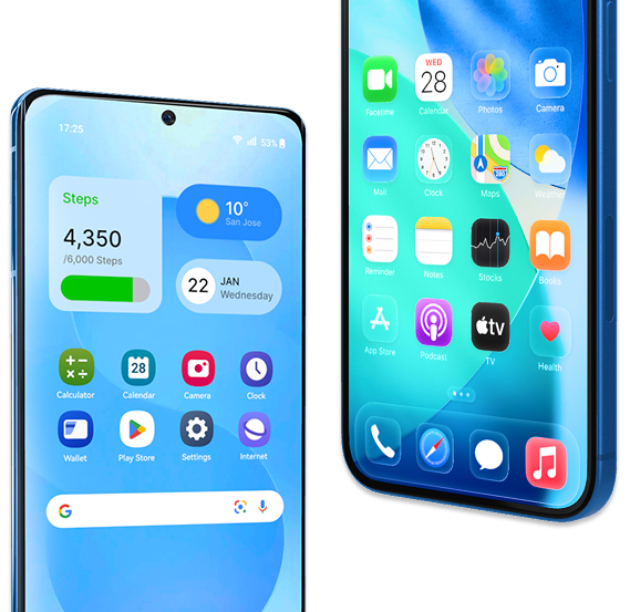 phone switch across platform