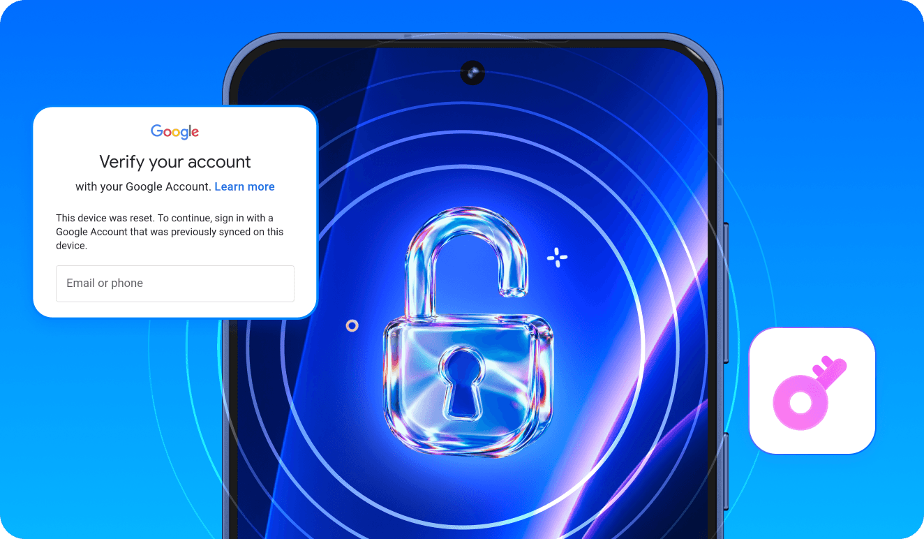 Samsung FRP account verification