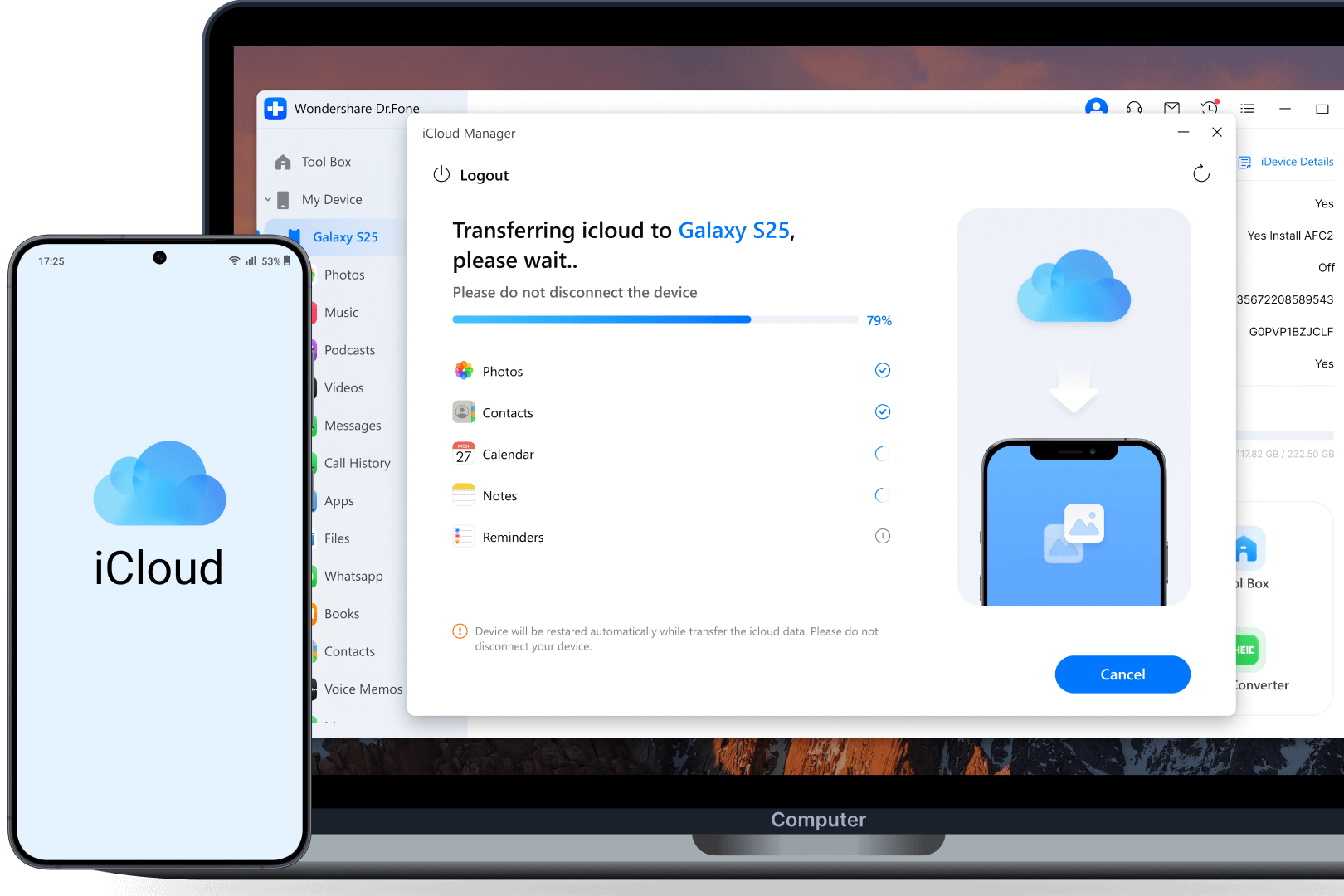 Manage iCloud Backups