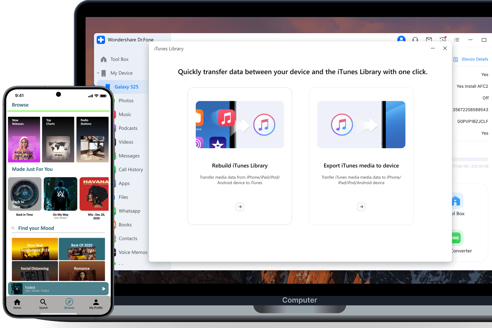 Rebuild iTunes Library