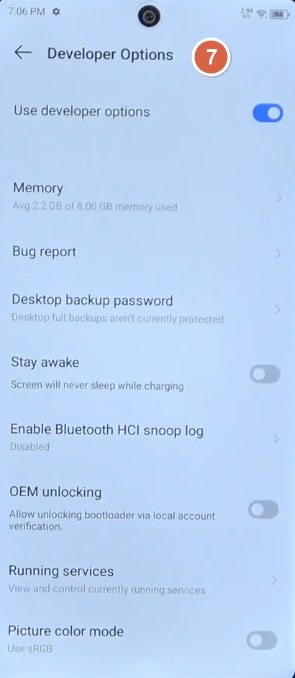 Turn on USB debugging on Itel phone