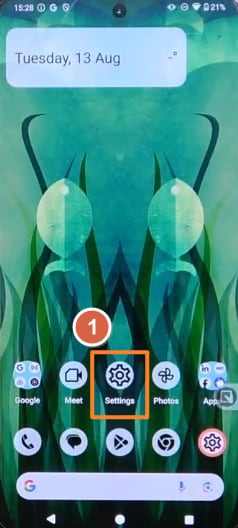 Open Settings on your Nokia or HMD phone