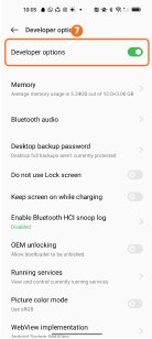 Turn on Developer options on OPPO ColorOS