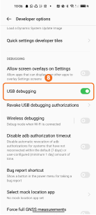 Turn on USB debugging on OPPO ColorOS