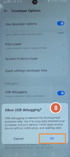Turn on USB debugging on Tecno phone