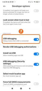 Turn on USB debugging on Redmi phone