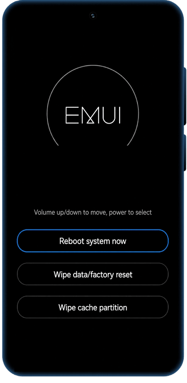 Wait for the Recovery Mode on huawei