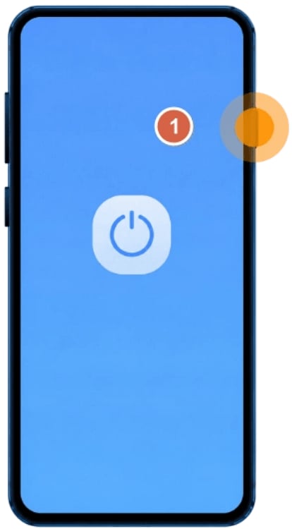 Power off your Samsung Galaxy phone