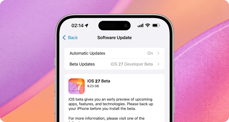 is ios 27 public beta safe