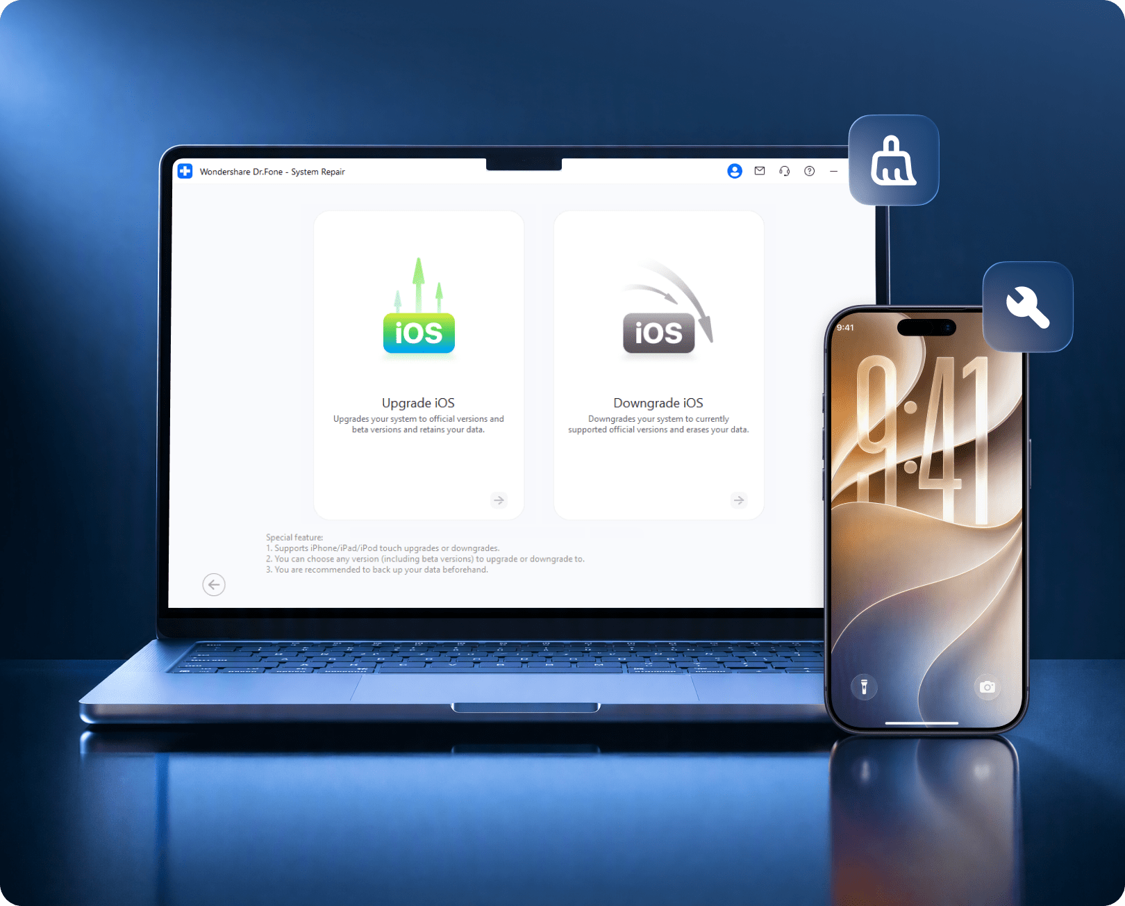 Upgrade or Downgrade iOS Without Jailbreak