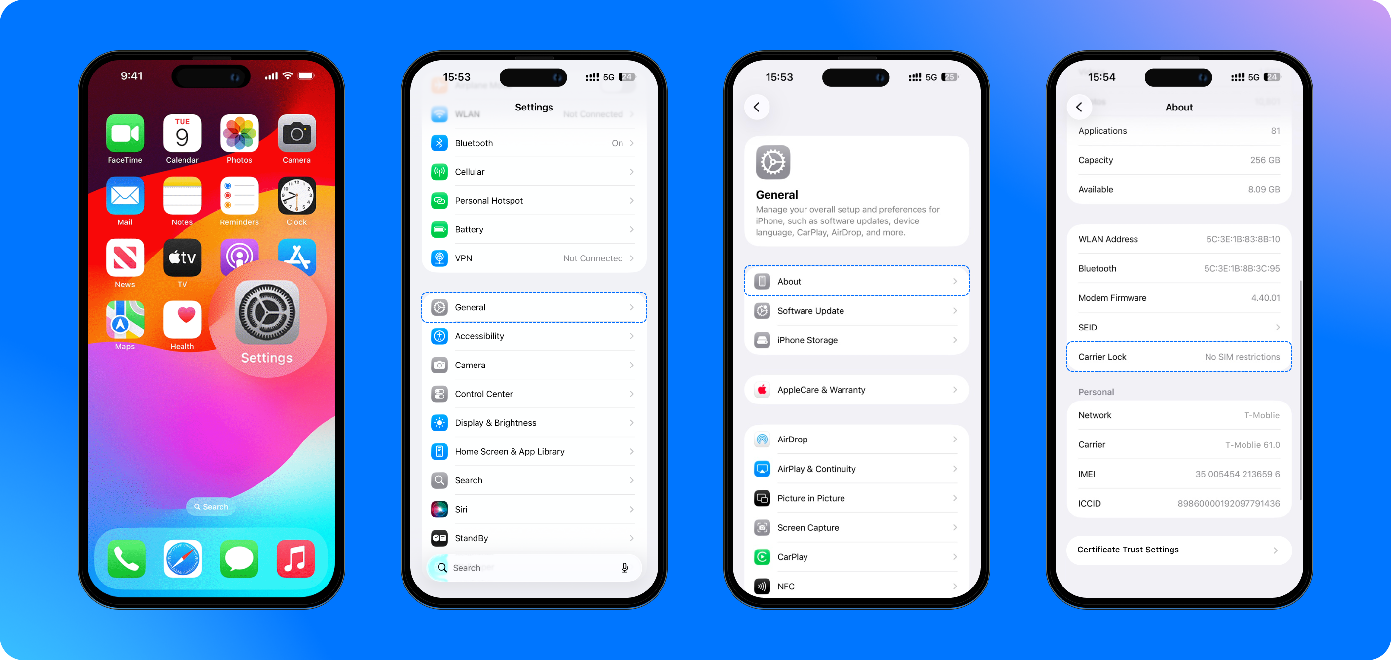 unlock sim lock iphone