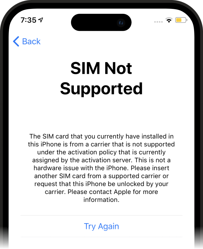 sim card for locked iphone