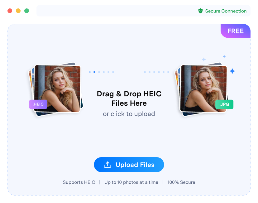 HEIC photos converting to JPG