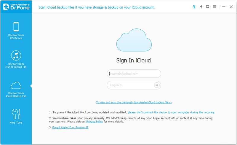 Top Backup Extractor 5 libero iCloud