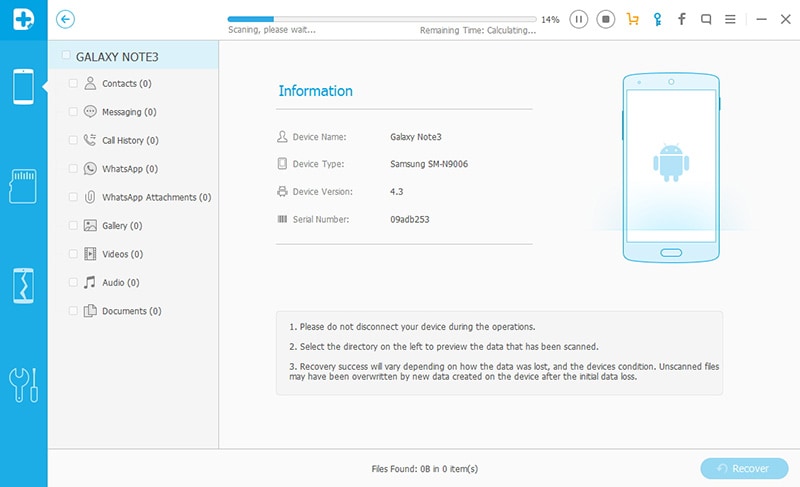 Come recuperare file cancellati dai dispositivi Samsung Galaxy