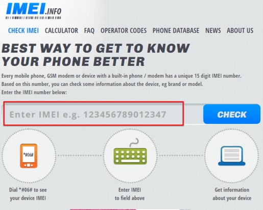 Come Controllare il tuo Codice IMEI di Maniera Online