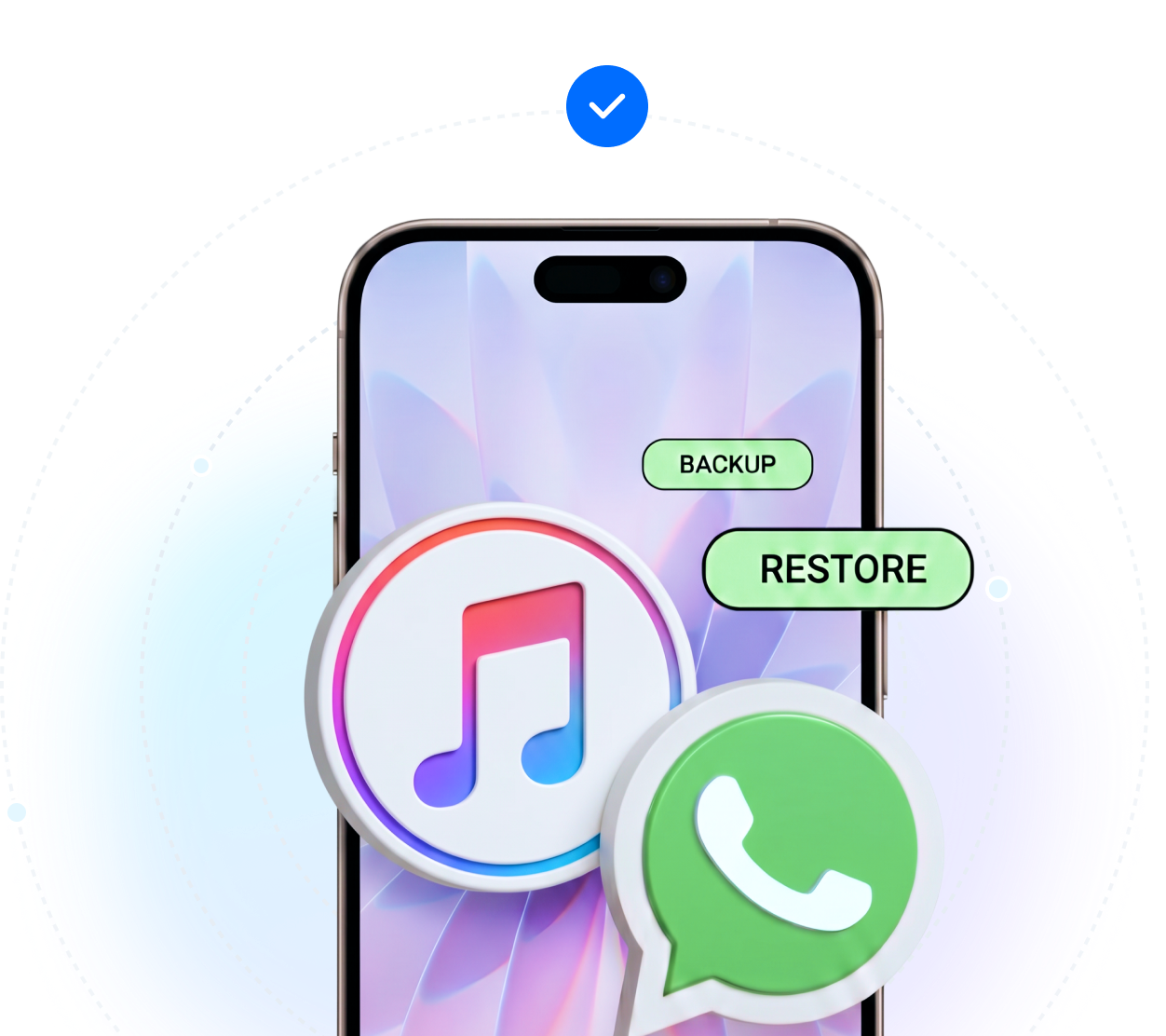 iTunes backup WhatsApp recovery preview