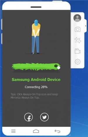 android airPlay alternatief - MirrorGo