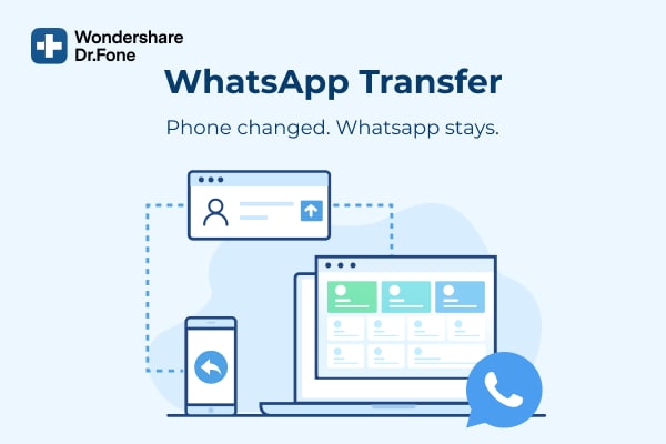 dr.fone- transferencia de WhatsApp