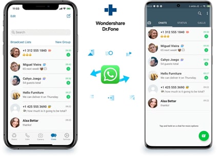 Dr.Fone – WhatsApp Transfer