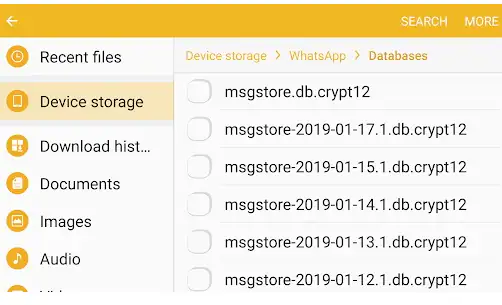 Alf: most recent file backup