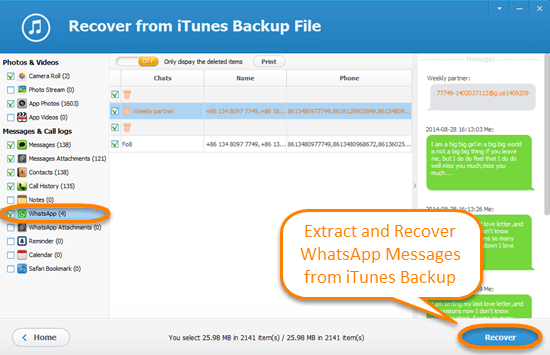 backup do iTunes