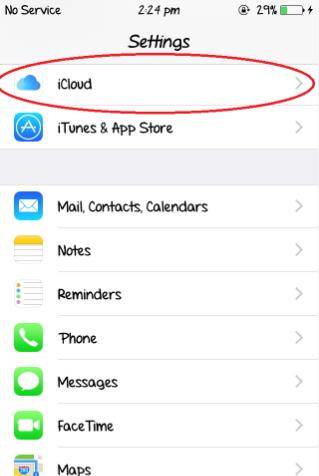 step 5 to change iCloud email address