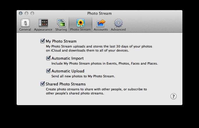 launch either iPhoto or Aperture