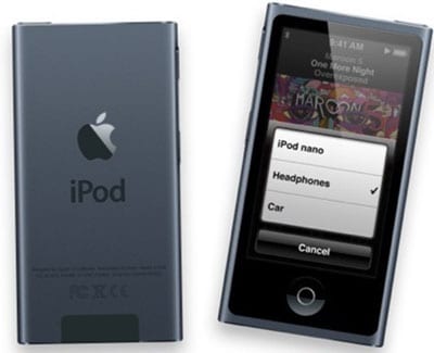 reset iPod nano