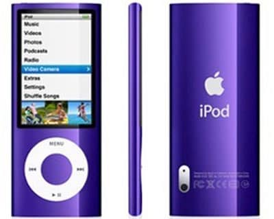 reset an iPod nano