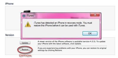 fix iPhone stuck in Recovery Mode