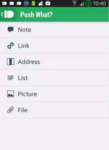 aplicaciones de transferencia de archivos para android-Pushbullet