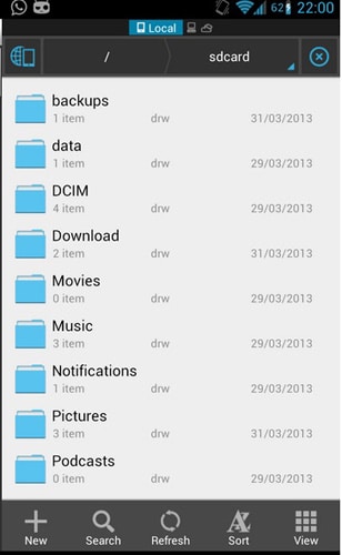 aplicaciones de transferencia de archivos para android-ES File Explorer File Manager