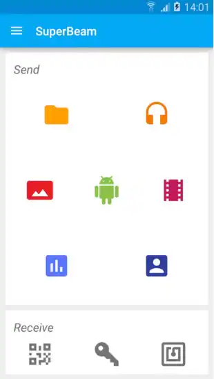 android file transfer apps-SuperBeam