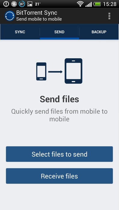 android file transfer apps-Sync