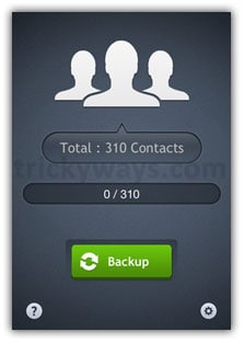 contacts backup apps