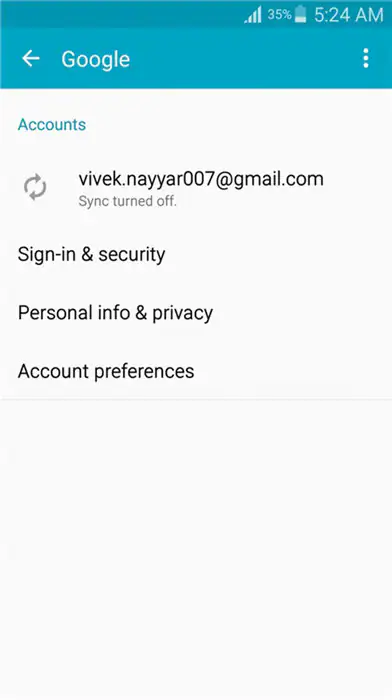 backup android contacts