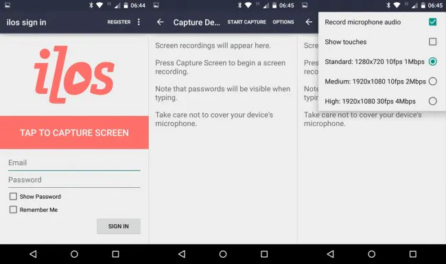 android screen recorder