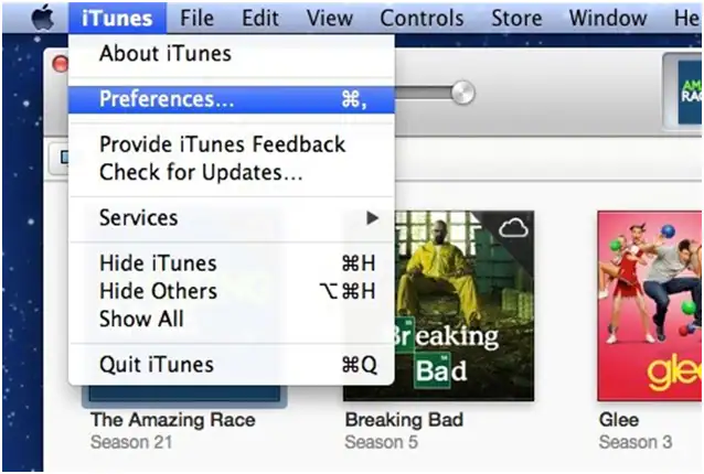 iTunes backedup