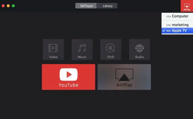 utilizar AirPlay en el PC