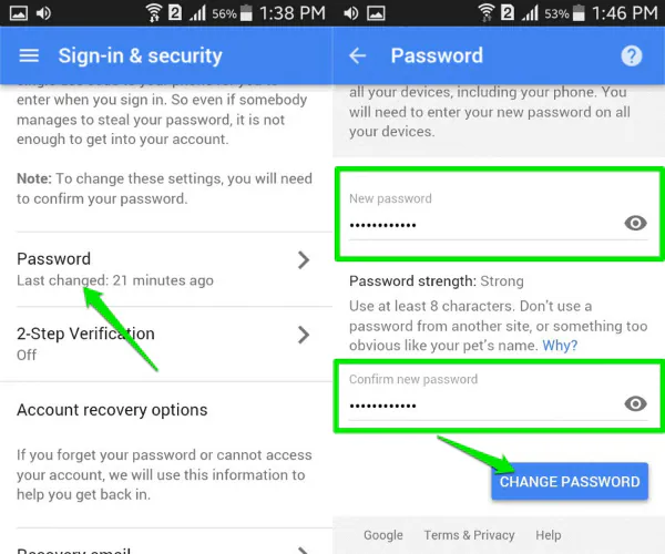 How to Reset Your Gmail Password